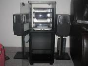 JVC Stereo w/stand & Speakers