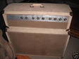 Vintage Silvertone tube head with matching cabinet